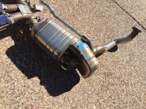 PORSCHE 981 BOXSTER SPYDER OEM GENUINE ORIGINAL EQUIPMENT SPORT EXHAUST SYSTEM - Picture 9 of 11