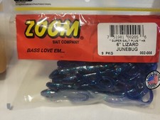 Two bags of Zoom Junebug 6" Lizards