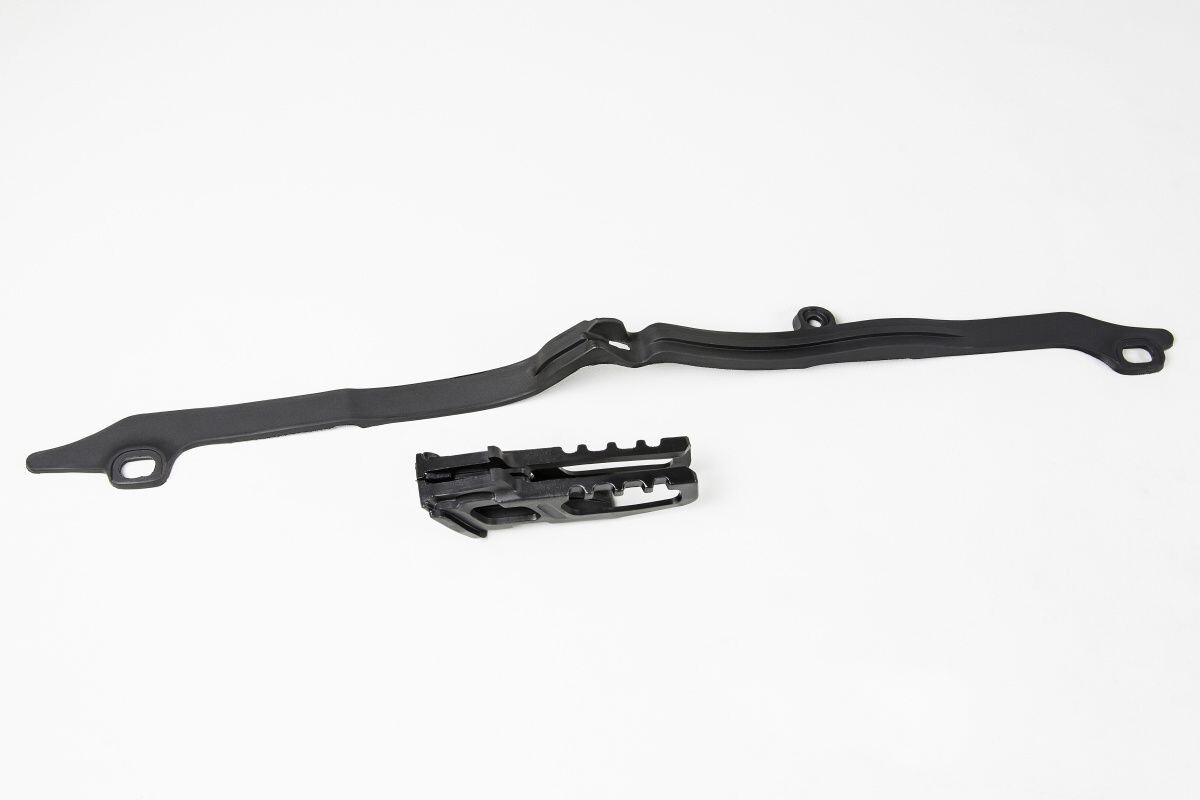 Guide chaine et patin Honda CRF 250R 2010-2013 CRF 450R 2009-2012 en nylon noir