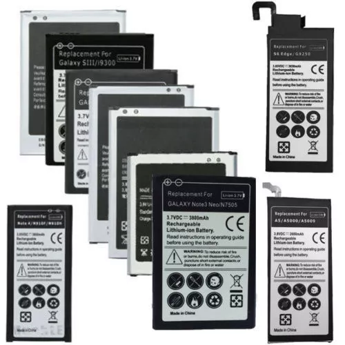 Battery Replacement 4 Samsung Galaxy S2 S3 S4 S5 S6 S7 S8 S9 S10 S20 Note 5 8 9 - Picture 2 of 2