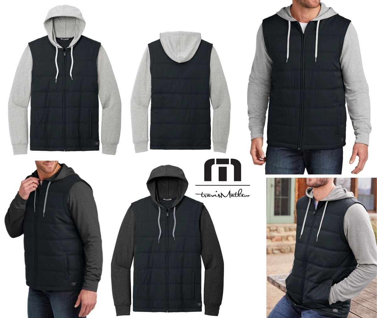 Hoodie under vest deals