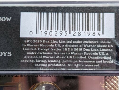 SEALED DUA LIPA FUTURE NOSTALGIA GOLDEN CASSETTE LIMITED EDITION - UK EXCLUSIVE - Foto 9 di 12