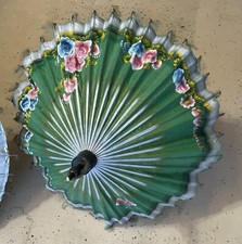 Parasol/Umbrella Asian Chinese Japanese Bamboo Rice Paper Antique