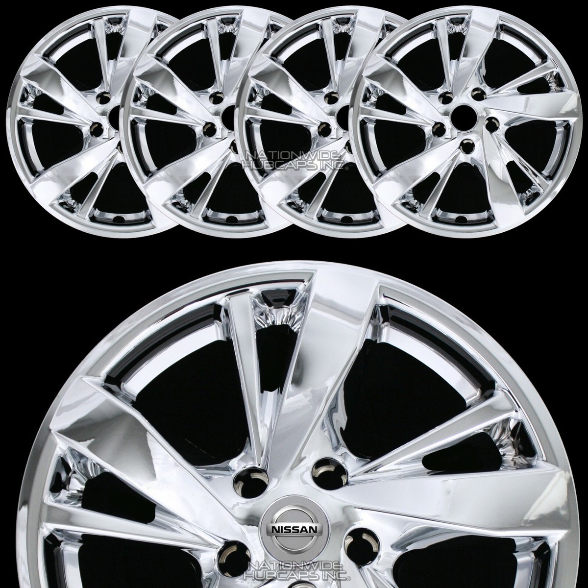 4 fits Nissan Altima 2013-2017 Chrome 17