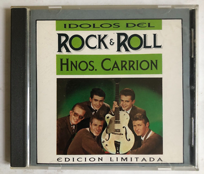 HERMANOS CARRION -IDOLOS DEL ROCK & ROLL- 1996 MEXICAN CD ALBUM