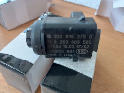 3x Sensor, Parking Aid, PDC Seat Skoda VW, Beetle Golf Phaeton Seat Leon
