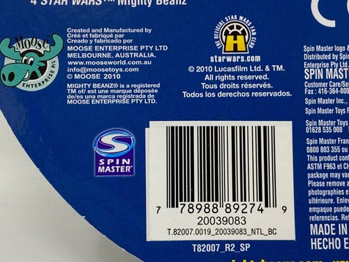 Moose's Mighty Beanz Star Wars Obi-Wan Kenobi #6 Spin Master Factory Sealed - Picture 6 of 12