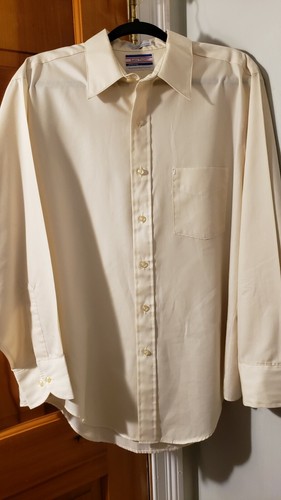Dress Shirt Single Needle Tailoring Sz 