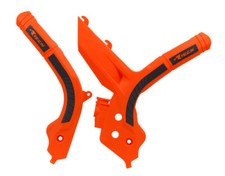 RTECH PROTEZIONE TELAIO ARANCIO K-NERO KTM SX 125 2019-2022
