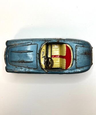 TANY GIANTメルセデスベンツ300SL青Aブリキtin箱付toy car 野村メルセデス ベンツ300SLスポーツカー水色ブリキtin toy car