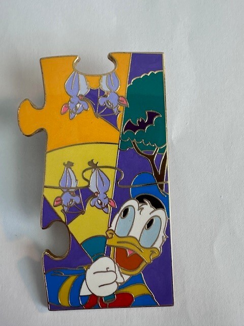 JDS Puzzle 5 Pin Set 2004 Mickey & Friends Donald Duck Only Disney Pin (C0)