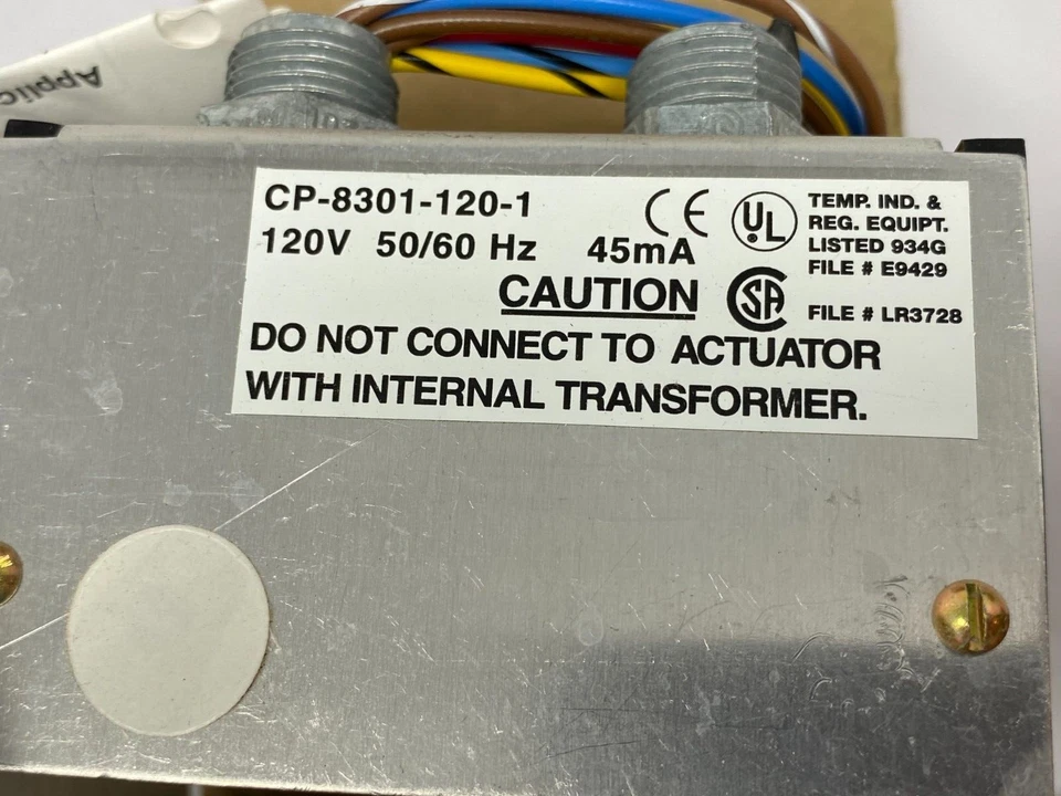 Invensys CP-8301-120-1 120V Solid State Actuator Drive w/1/15VDC Input In Box - Image 4 of 4