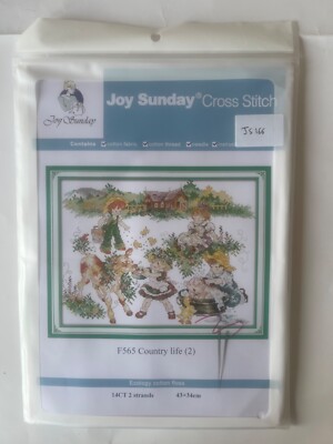 Joy Sunday Kreuzstich-Set - Country Life (2) F565
