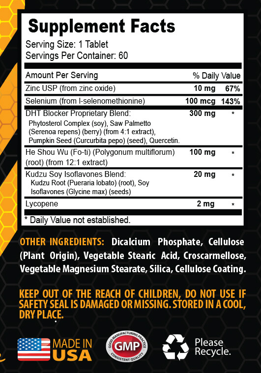 heart health DHT BLOCKER HAIR FORMULA saw palmetto men hair 2