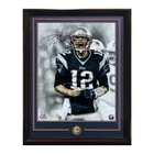 Tom Brady Signed 16x20 Scream Photo Super Bowl Framed Patriots Auto Fanatics LOA