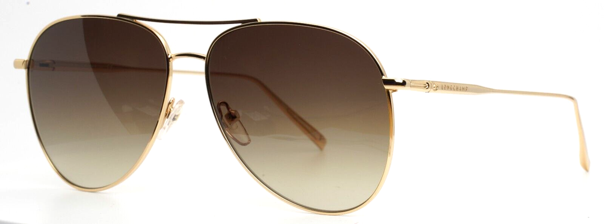 LONGCHAMP LO139S 712 Gold Womens Aviator Full Rim Gradient  display picture 3