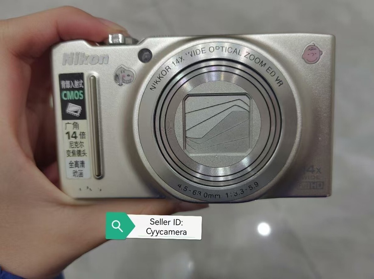 Nikon Coolpix S9100 Compact Digital Camera 12.1 MP 18x Wide Zoom