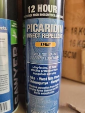 Case of 4 Picaridin Sawyer Products Insect Repellent 4oz Continuous Spray 4 Cans