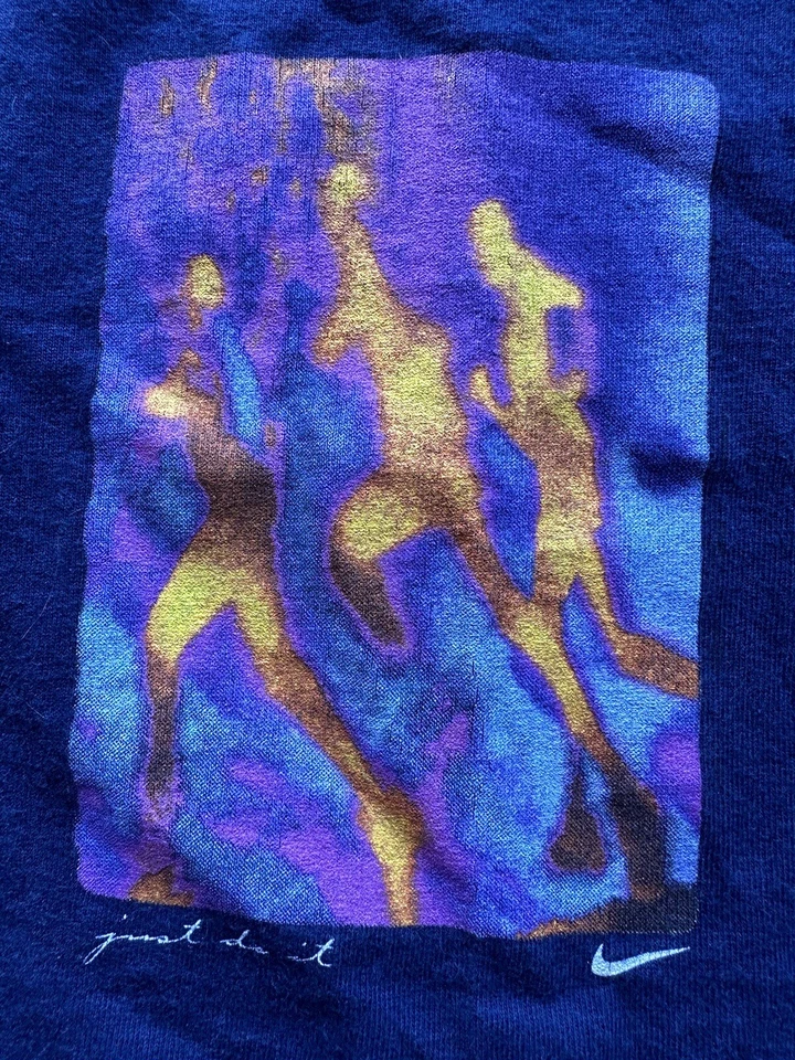 Camiseta de Colección Nike Salvage Tela Térmica Correr Just Do It Scrap Upcycle Foto 2 de 4