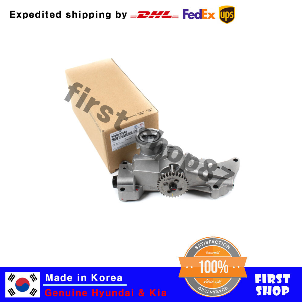 Genuine OEM Hyundai/Kia Engine Oil Pump Assy 21310-2C001 - For Genesis