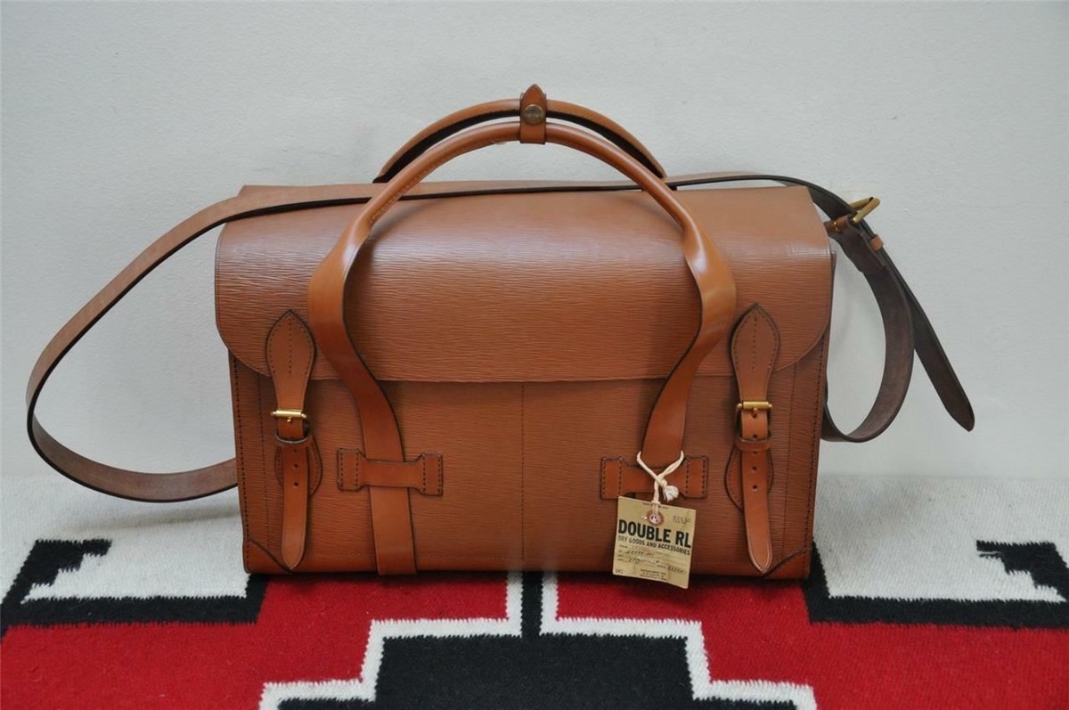 RRL leather carving saddle bag カービング sb29-the-western-saddle-bag-
