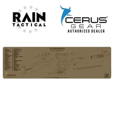 Mossberg 500 Shotgun Premium Cleaning Bench Mat MAGNUM XXL FDE