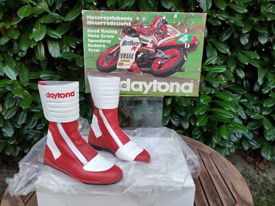 Original Daytona DAMEN Leder Motorradstiefel ROADRUNNER Größe 40 --1x  getragen--