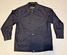 RFT Rain Forest Men's Full Zip Jacket Size XL Black - Comfortable