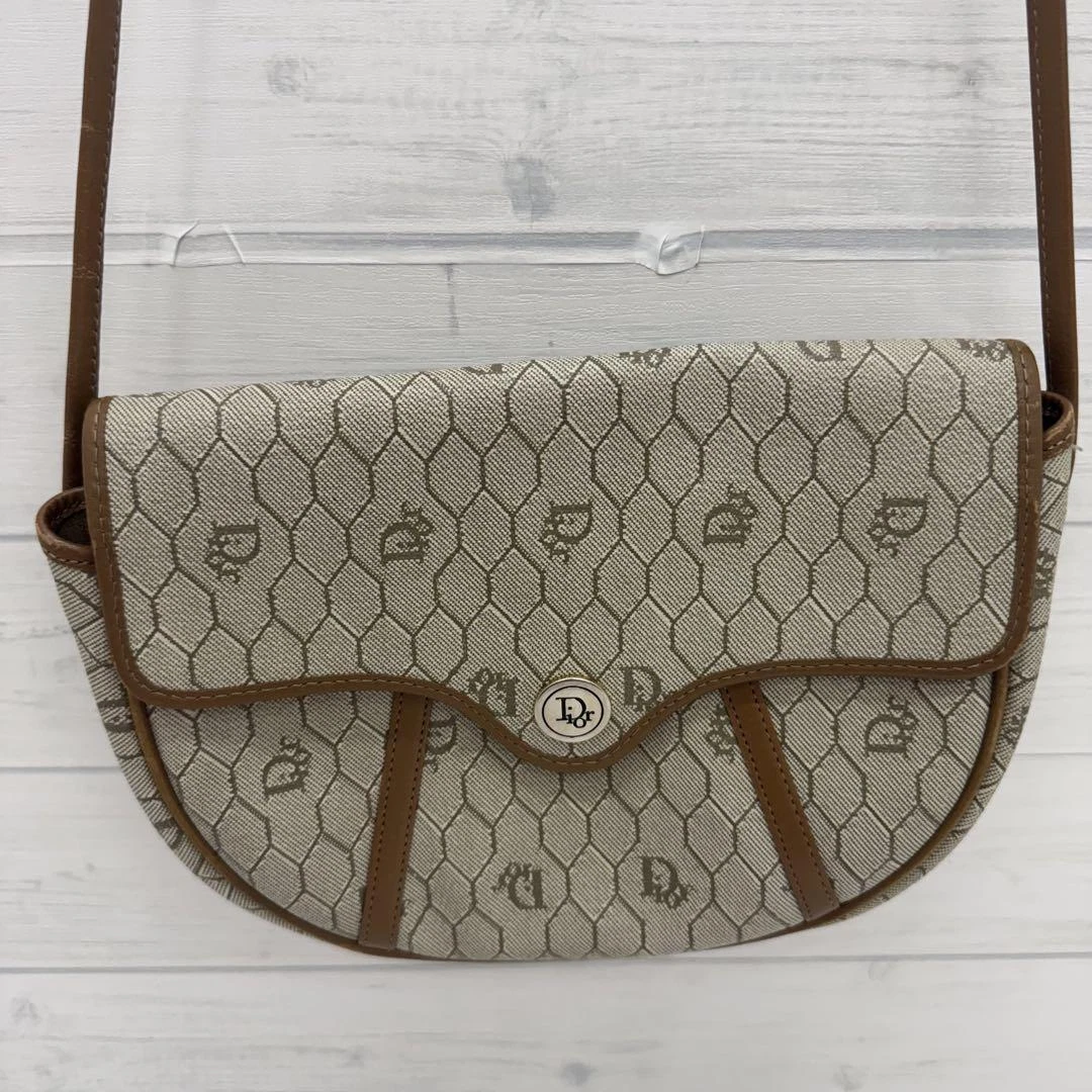 Sac à bandoulière Christian Dior en nid d'abeille 6,6 pouces