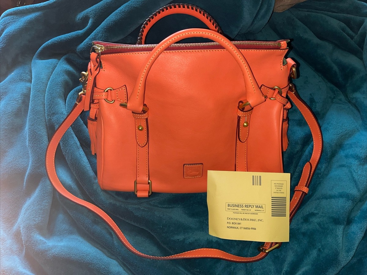Dooney & Bourke Florentine Small Satchel - Salmon | eBay