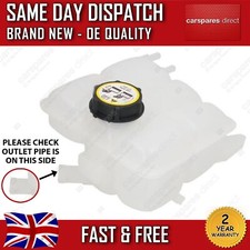 FORD FOCUS C-MAX 2003-2007 RADIATOR COOLANT EXPANSION HEADER TANK BOTTLE & CAP