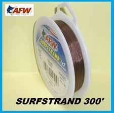AFW SURFSTRAND Camo 1x7 Stainless Wire 300' LENGTH NEW! PICK YOUR SIZE