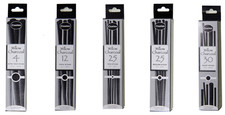 Coates Fine Art English Willow Charcoal Sets, Assorted Lengths & Thicknesses