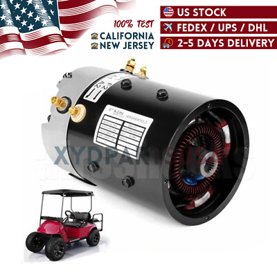 For Golf Cart Motor 48V 612624 624105 DL9-4006 - EZGO TXT Freedom 2010-Up