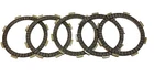SET OF 5 FRICTION PLATES BAJA DIRT RUNNER DR125 DR150 125CC 150CC