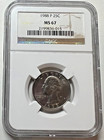 1988 P Washington Quarter  25C NGC MS 67  *Tied for highest NGC Graded 5/1/25* — photo 1