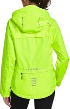 FitsT4 Sports Women's Waterproof Cycle/Run Jacket Mesh Lined Rain Jacket, Yellow