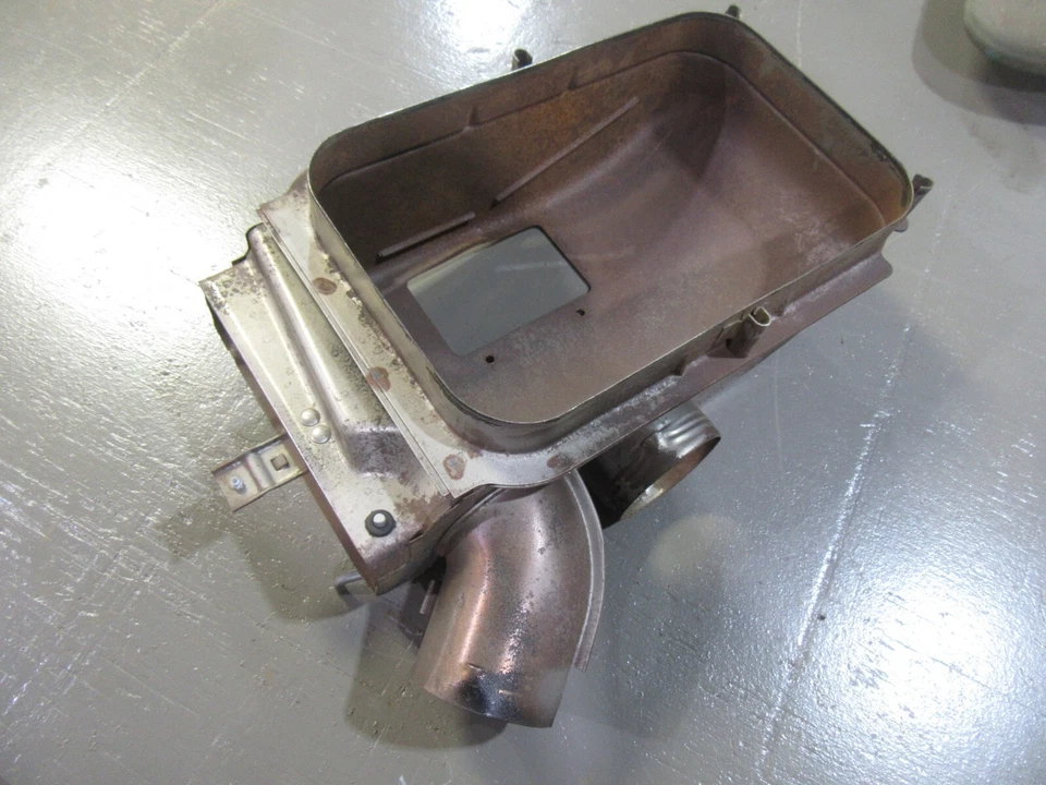 Ford Customline 1955 1956 interior del coche debajo del tablero calefacción carcasa cubierta conducto Foto 4 de 4