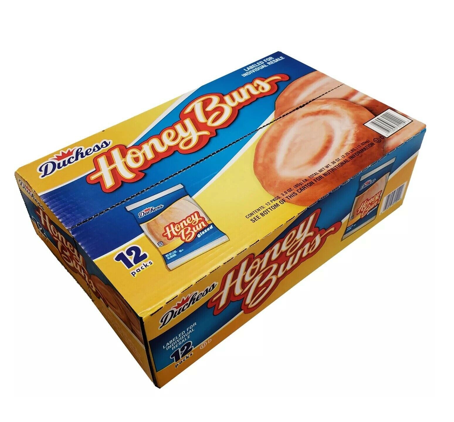 Duchess Honey Buns (3oz / 12pk) (2.Pack) eBay