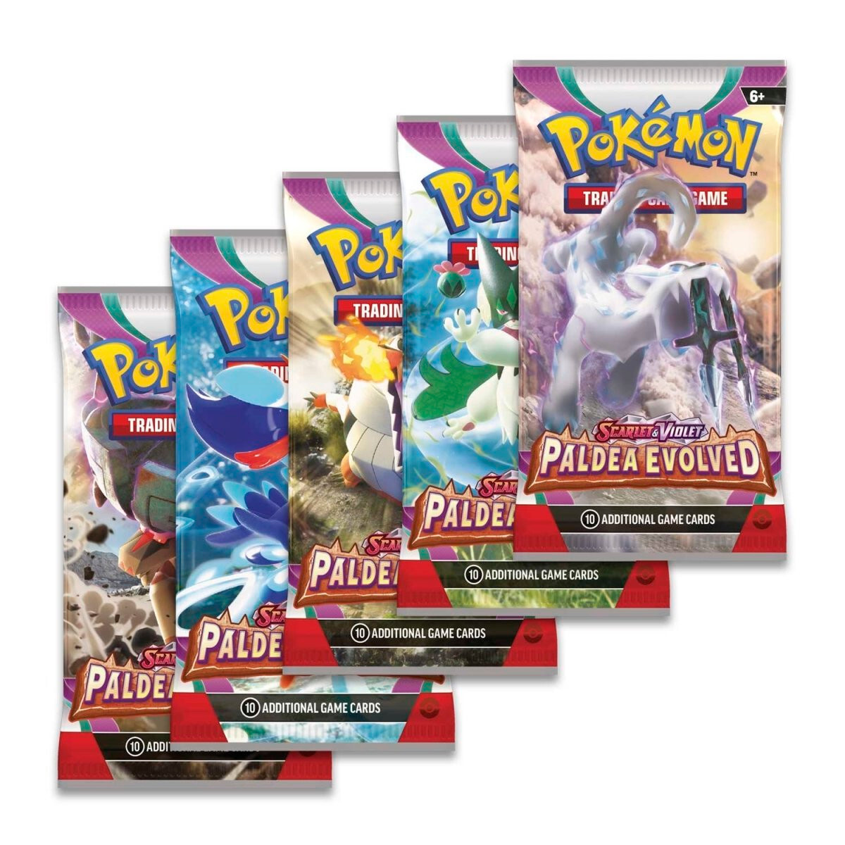 Pokemon Paldea Evolved Sealed Half Booster Box (18 Packs) - FREE