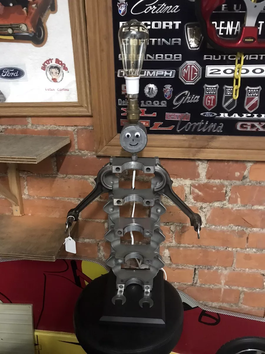 Lamps made out of car parts outlet