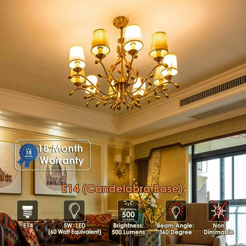 E14 Led Birne 3W 5W 7W 2835 führte Halogenersatz Energiesparlampen 220V E0G1 - Bild 11 von 12