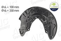 Aic Spritzblech, Bremsscheibe Vorderachse Links U.A. FüR Audi, Seat, Skoda, Vw