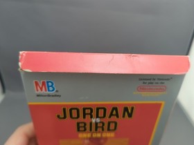 * Jordan vs Bird: One On One (Nintendo NES, 1988) Complete CIB