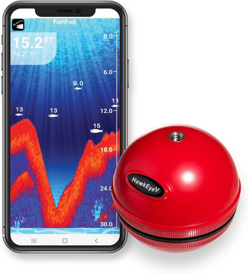 Fishpod 5X Bluetooth Fish Finder - Discover Underwater Secrets Effortlessly