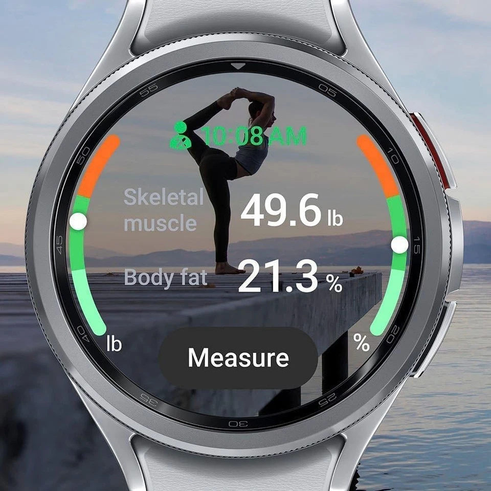 Reloj inteligente Samsung Galaxy Watch 6 clásico Bluetooth rastreador de actividad física, 47 mm, negro Foto 4 de 4