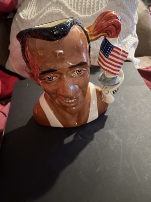 Jesse Owens Olympic Champion Character Jug Of The Year 1996 Royal Doulton D7019
