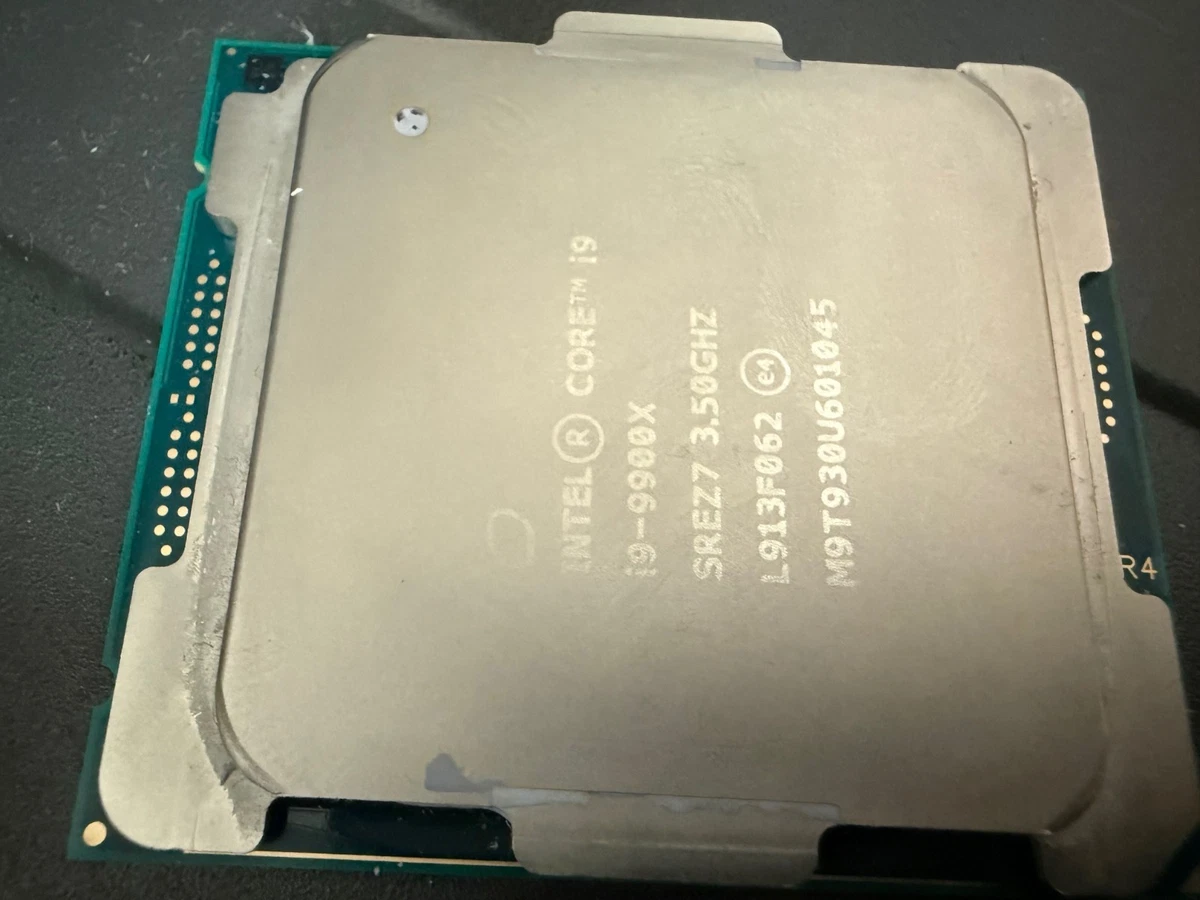 Intel Core i9 X-Series Intel Core i9-9900X Processor Model