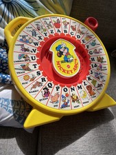 Vintage Mattel See 'N Say Disney Mickey Mouse ABC's 1989 Toy Tested and Works