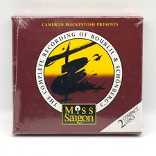 Miss Saigon Complete Recording 2 CD 1995 Angel Original Cast SEALED Promo Cutout